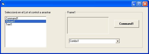 Hacer Drag de controles utilizando el Api de Windows