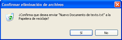 Eliminar ficheros mediante el Api de Windows