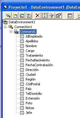 vista previa del comando