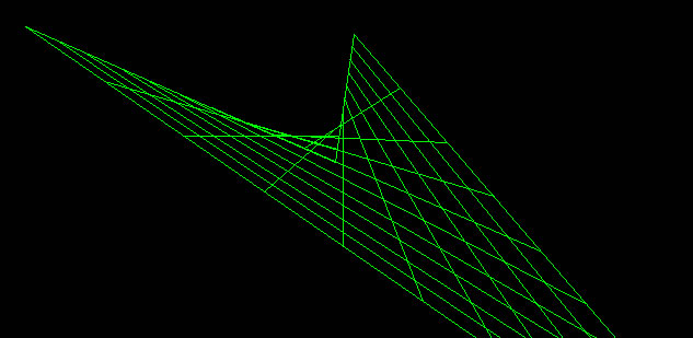 vista pervia del formulario con el efecto del mapa tridimensional